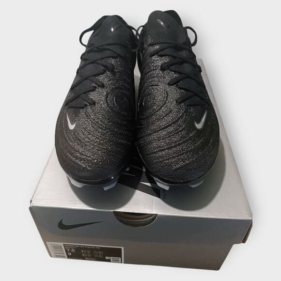 Nike Phantom GX II 2 Elite FG Black Cleats FJ2559-001 Mens size 7.5 / Womens 9 main image 9